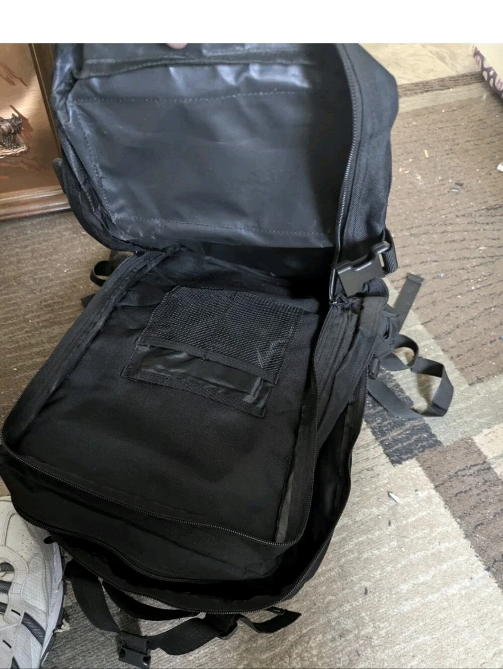 Molle Tactical Assault Backpack Multi Pocket Adjustable Padded Abs Expandable